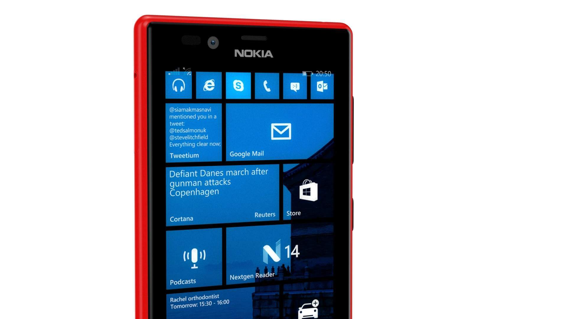 Microsoft Lumia 720 3D Model by Cactus3D