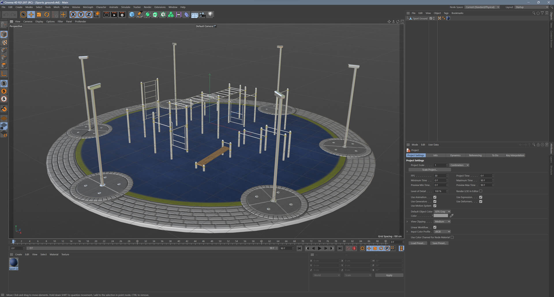Playground - 3D Model by Cactus3D