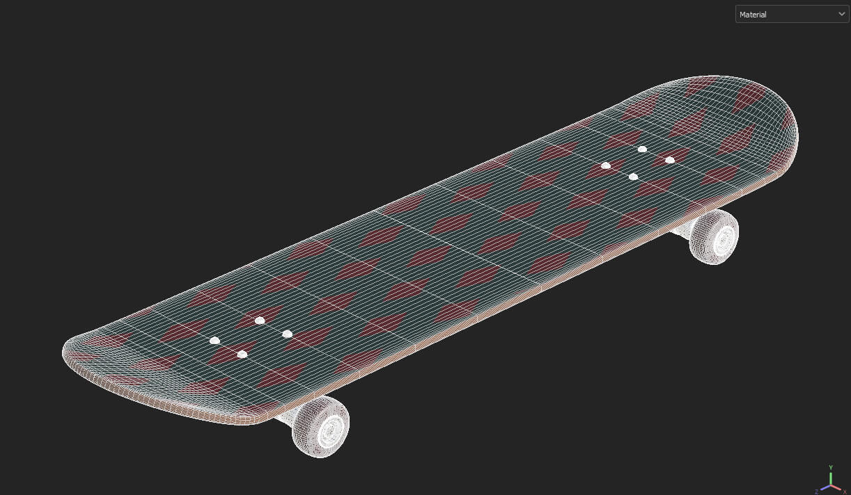 Skateboard Collection - 3D Model by Cactus3D