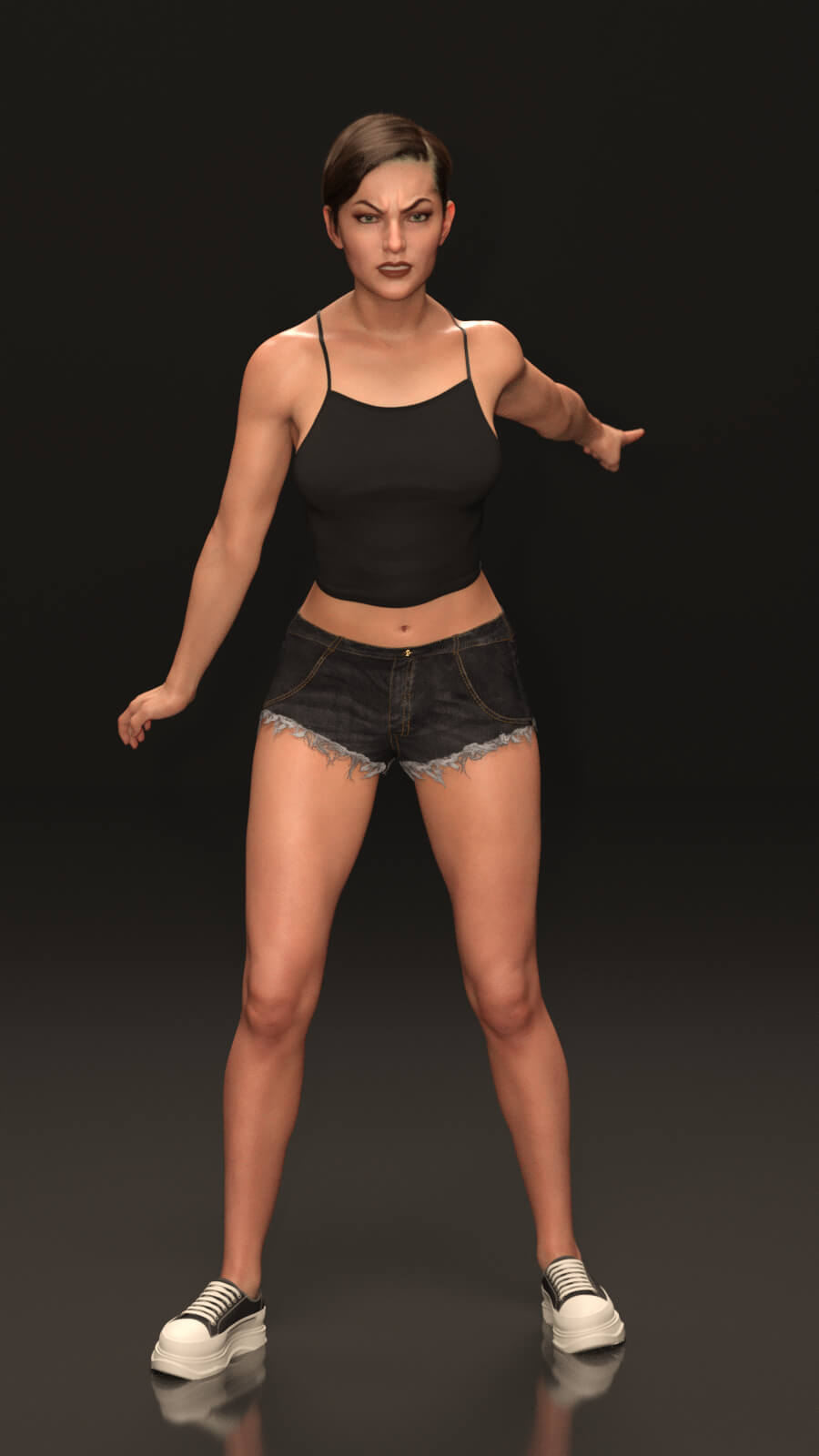 Csr - Angry Woman Poses for G8F and G9 Daz Content by CaesarTheGreat