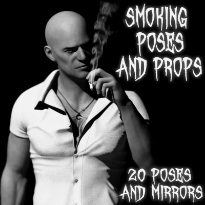 Csr - Smoking Poses and Props for G8M and G9M by CaesarTheGreat