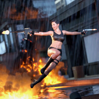 Csr - War Angel - Action and Static Poses For G8F and G9F by CaesarTheGreat