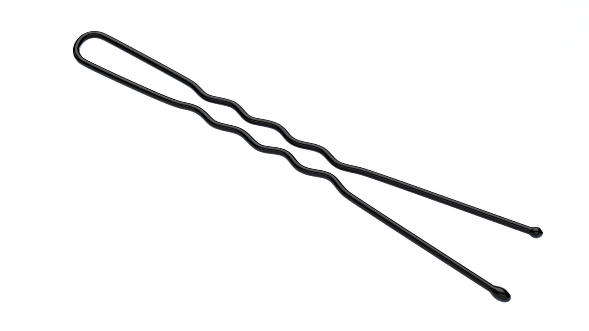 Bobby Pin 3D Model by cagatay_cetin