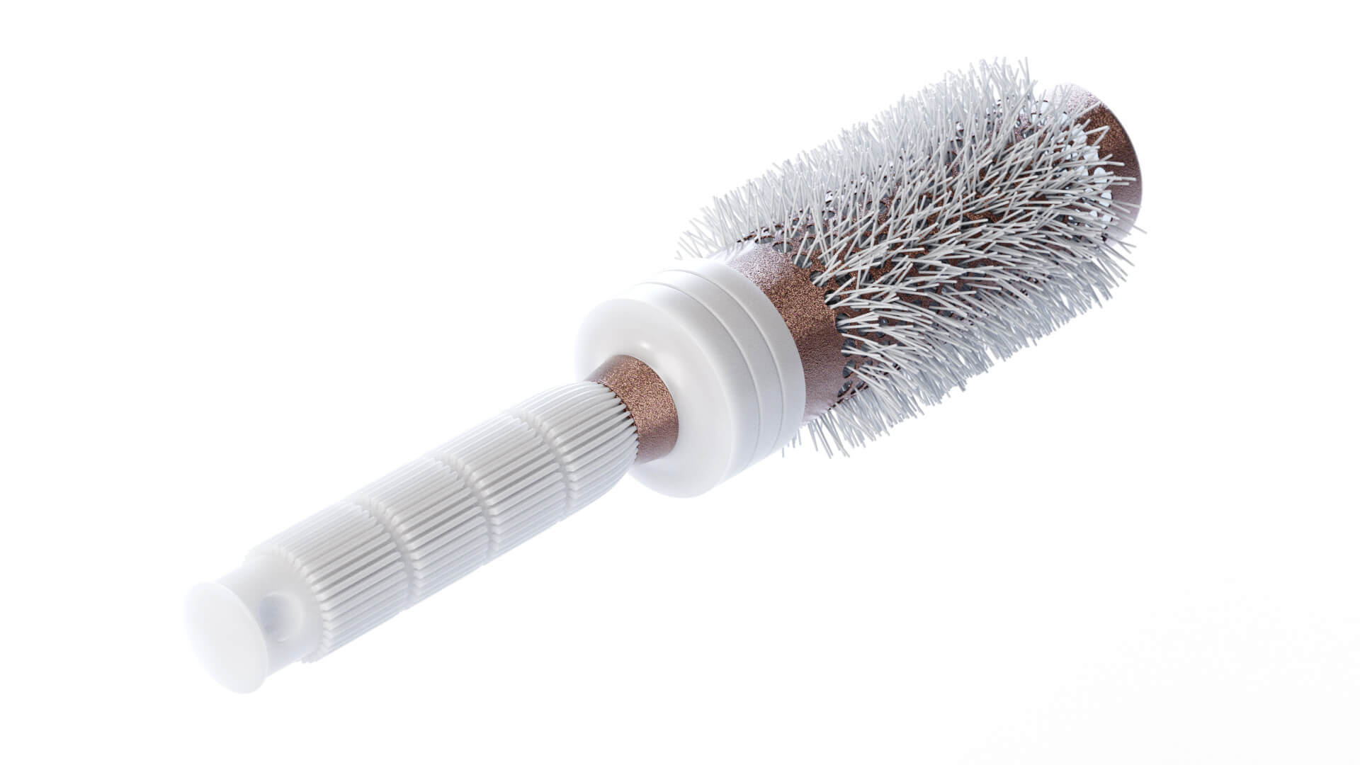 Bristle Round Brush 3D Model By Cagatay cetin