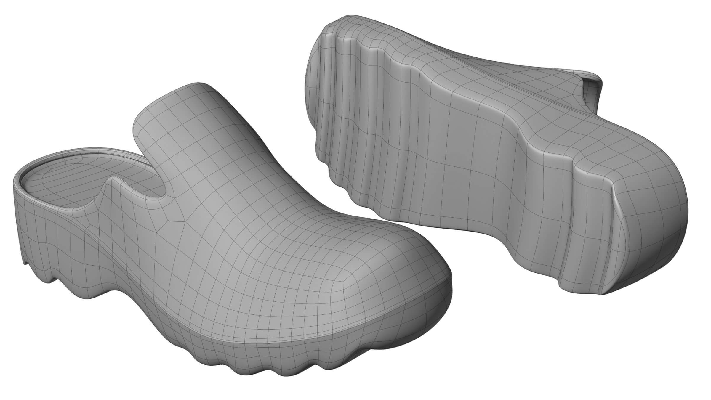 Rubber Flash Clogs 3D Model by cagatay_cetin