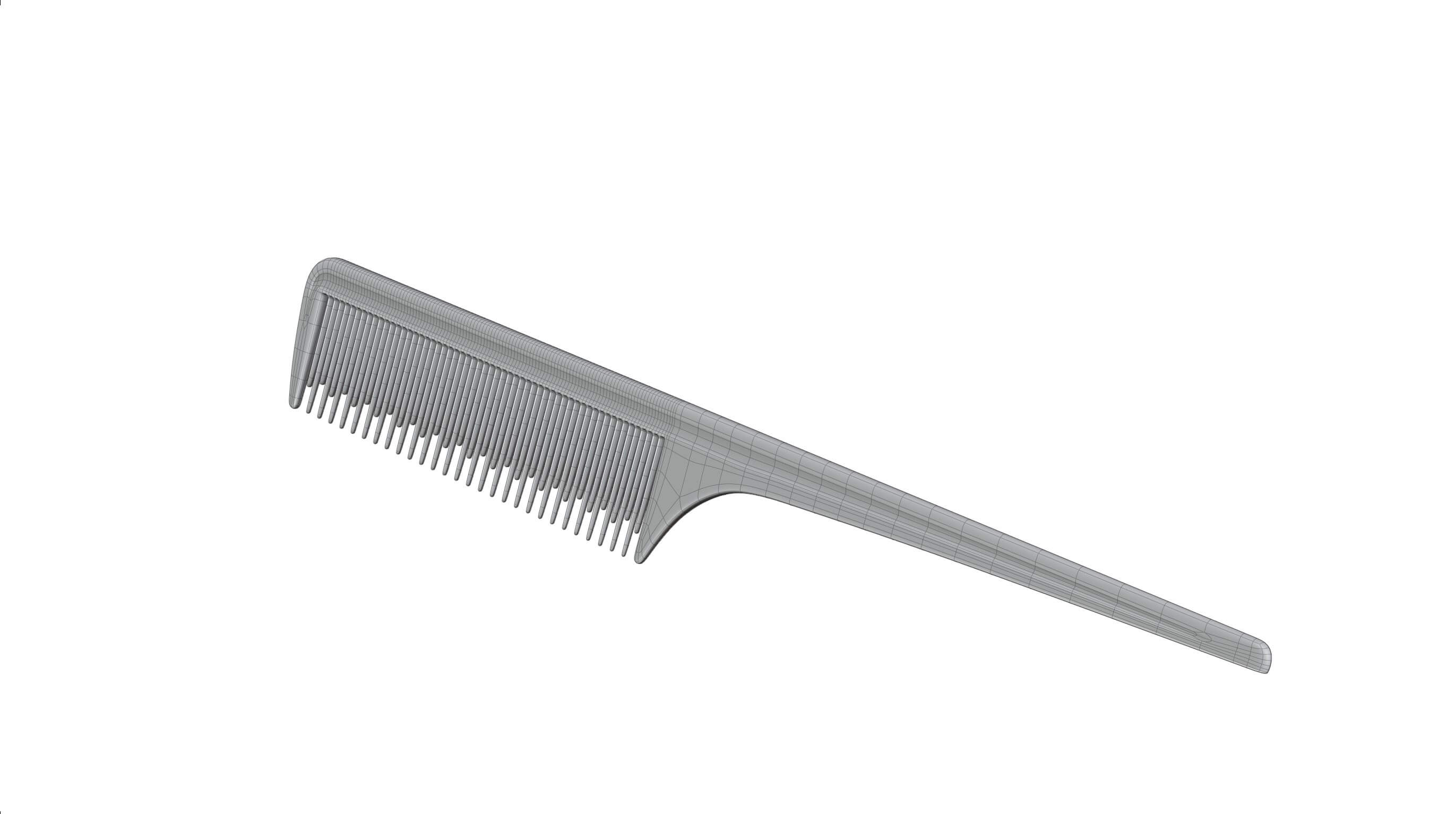 Tail Comb 3D Model by cagatay_cetin