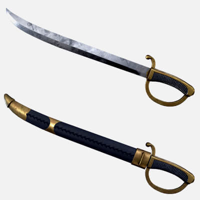Sword 3D Model