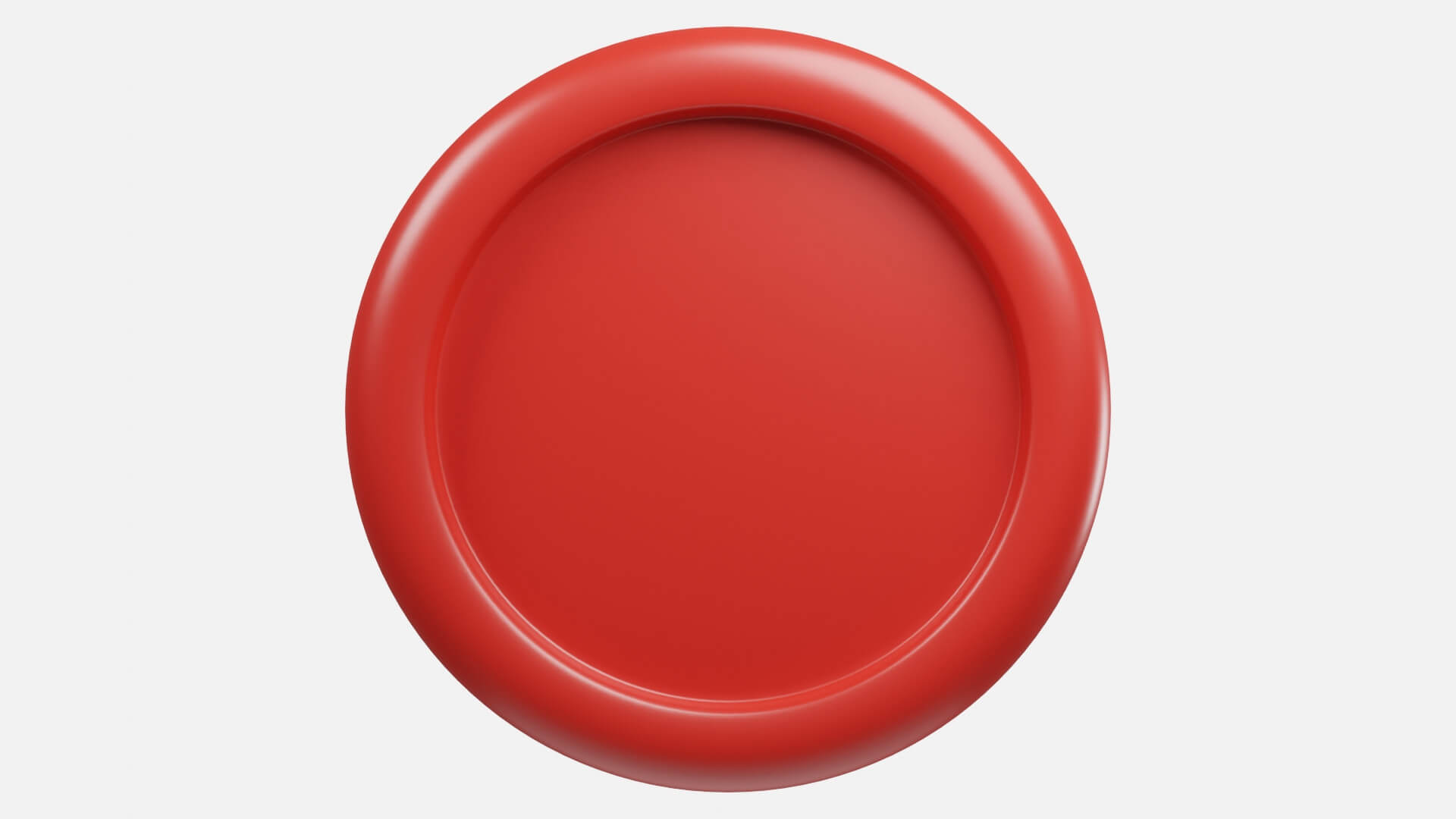 Avalanche or AVAX Red Coin With Cartoon Style - 3D Model by cangbacang