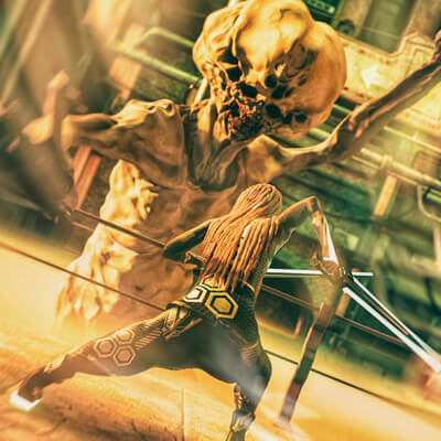 Demon Vs Warrior