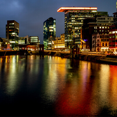 6 Pieces Duesseldorf Hafencity Pictures by Caphalor