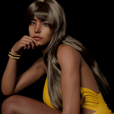 Celia for Genesis 9 by CaramelDream3D