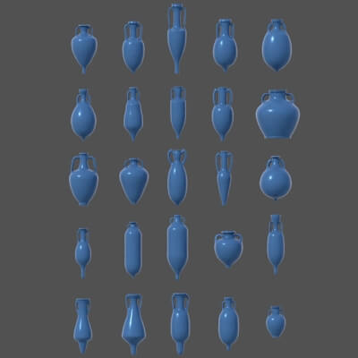 25 Amphoras Pack - Commercial License