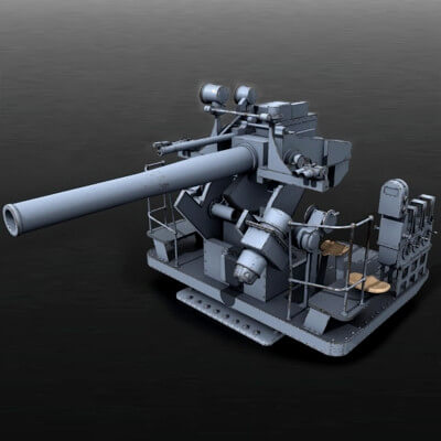 5-inch 25-caliber Mark 10 Anti-aircraft Gun