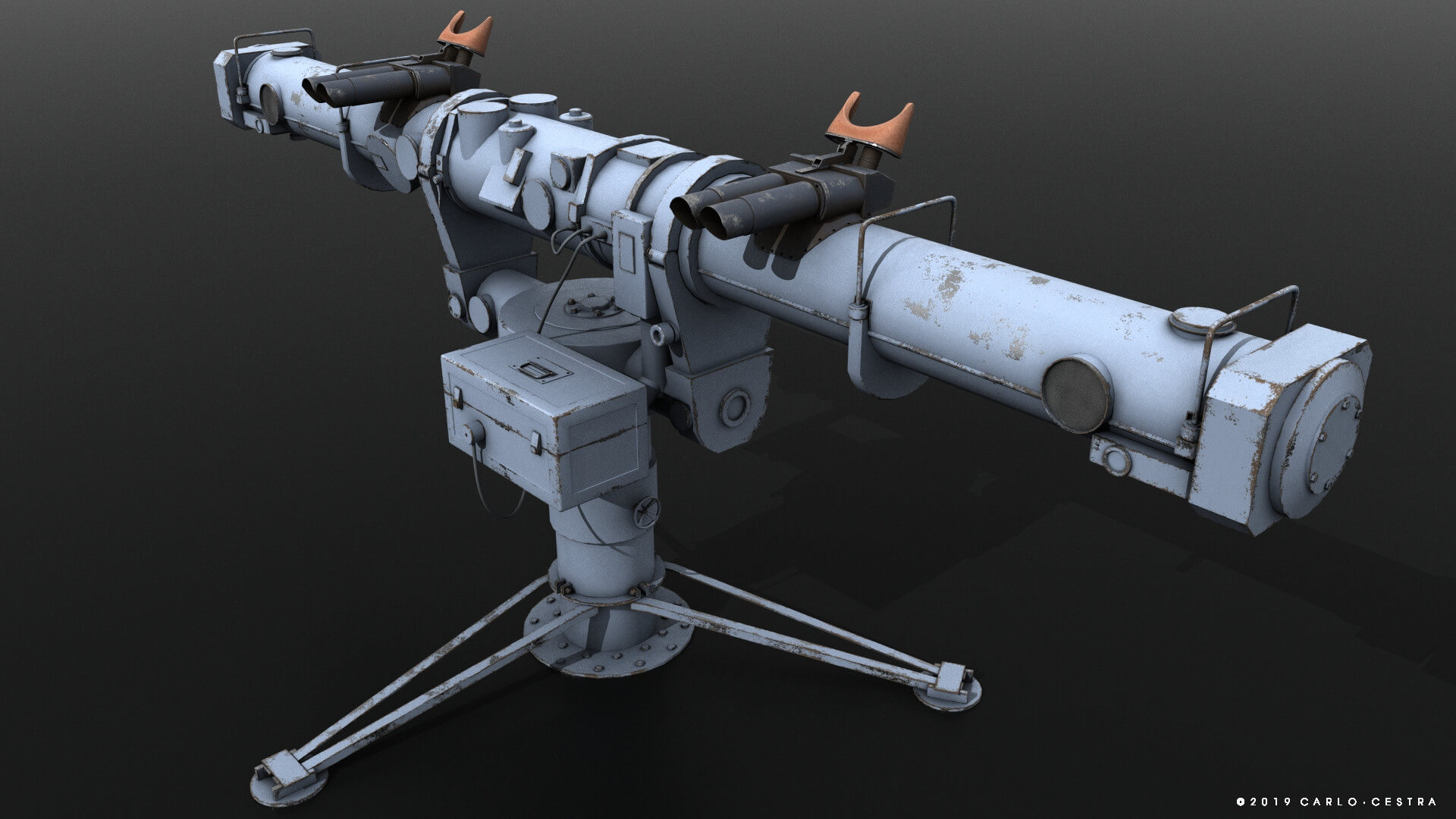 Coincidence Rangefinder 3D Model by Carlo Cestra