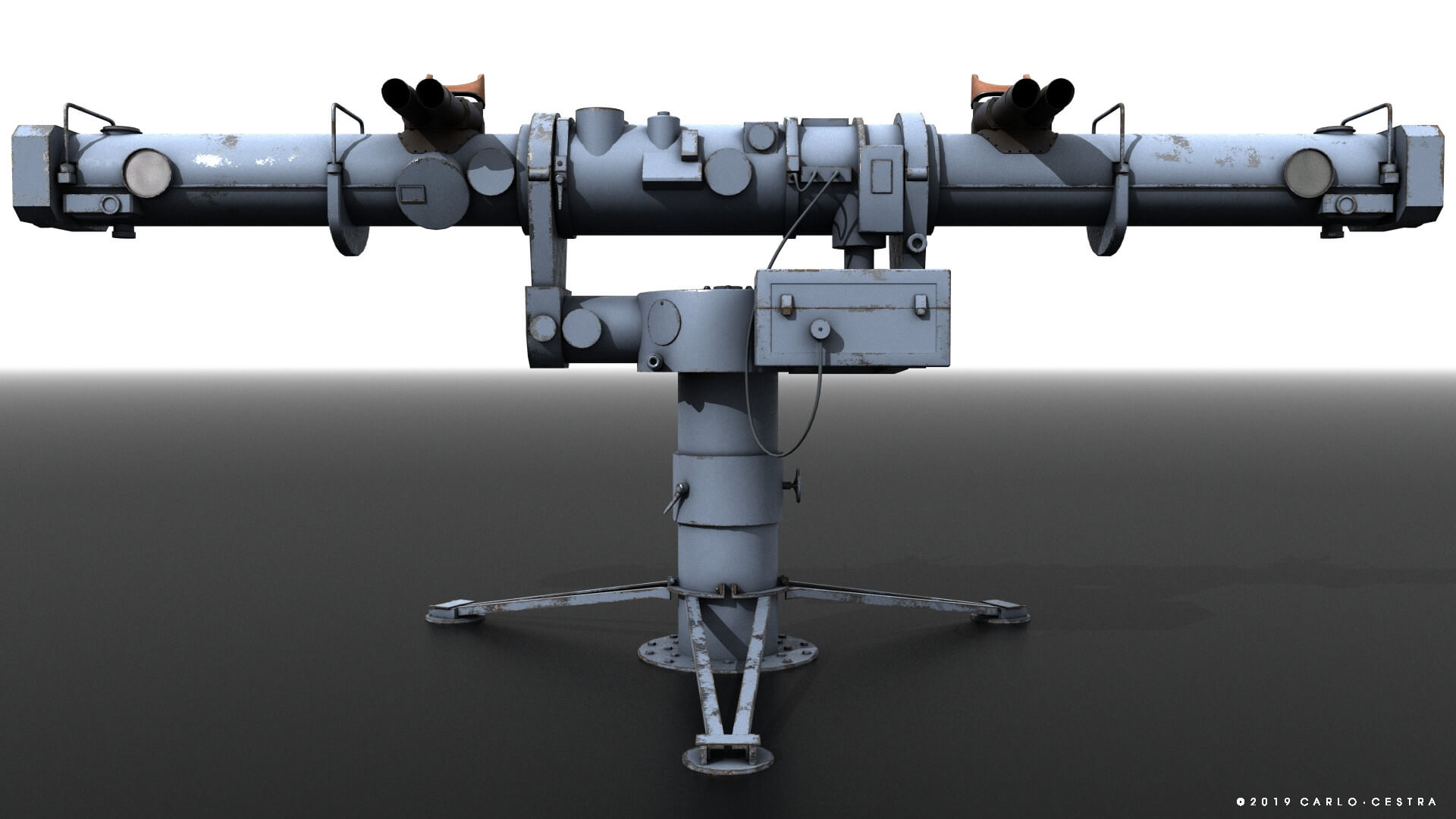 Coincidence Rangefinder 3D Model by Carlo Cestra