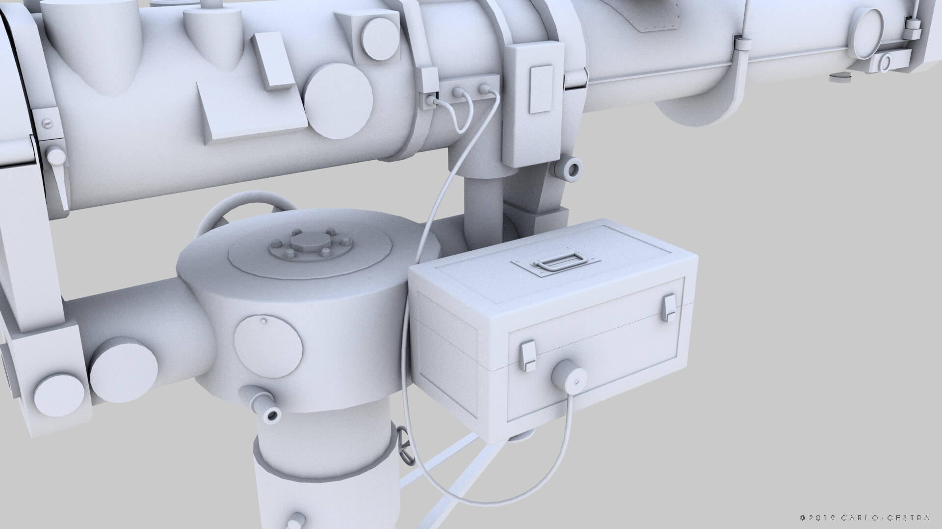 Coincidence Rangefinder 3D Model by Carlo Cestra