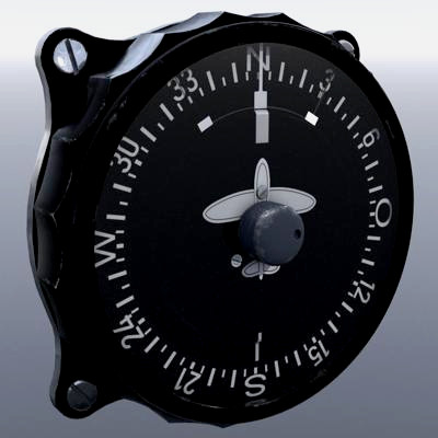 Luftwaffe Repeater Compass Gauge