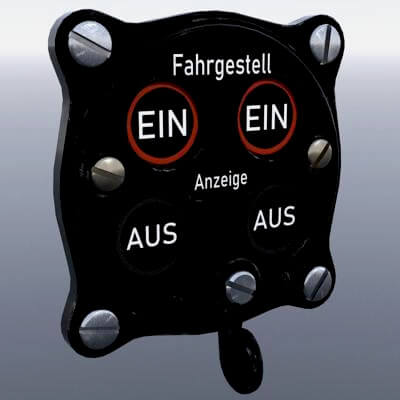 Luftwaffe Under Carriage Position Indicator
