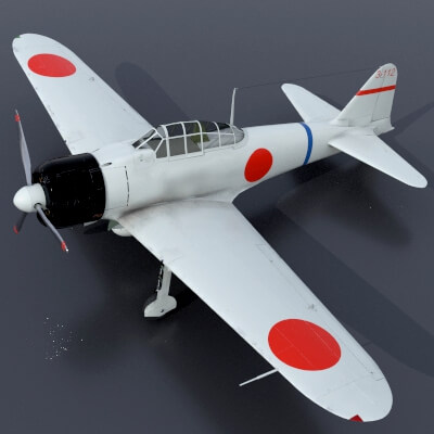 A6M2 Type 0 Model 11 Serial 3-112 - Not Rigged