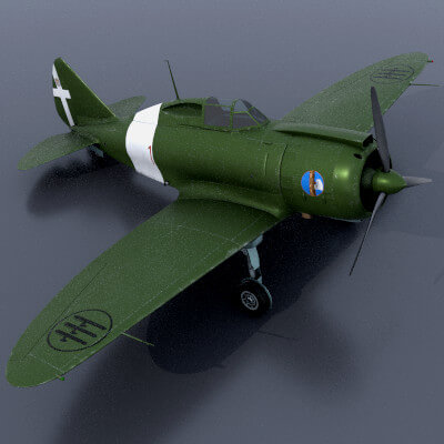 RE2000 Falco I - Catapult Version - Rigged