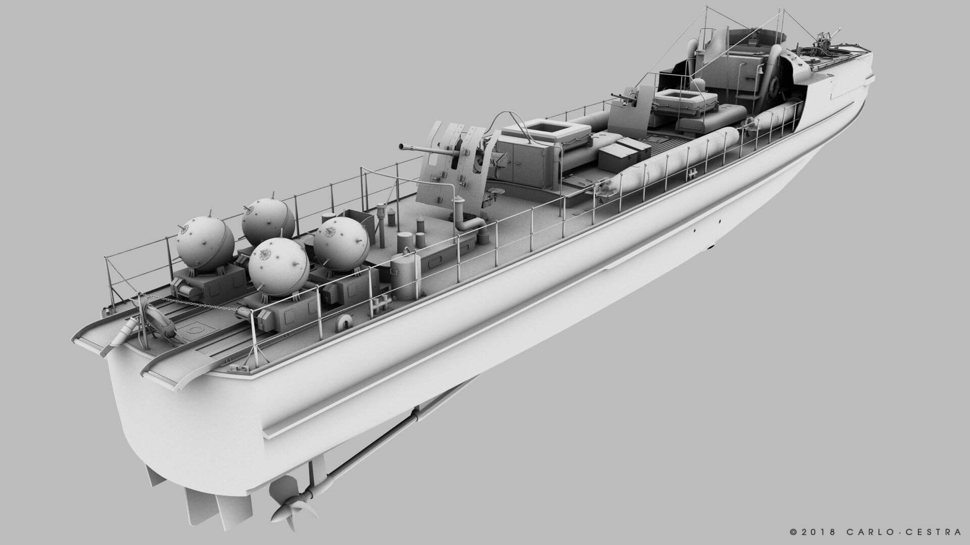 Schnellboot S100 3D Model by Carlo Cestra
