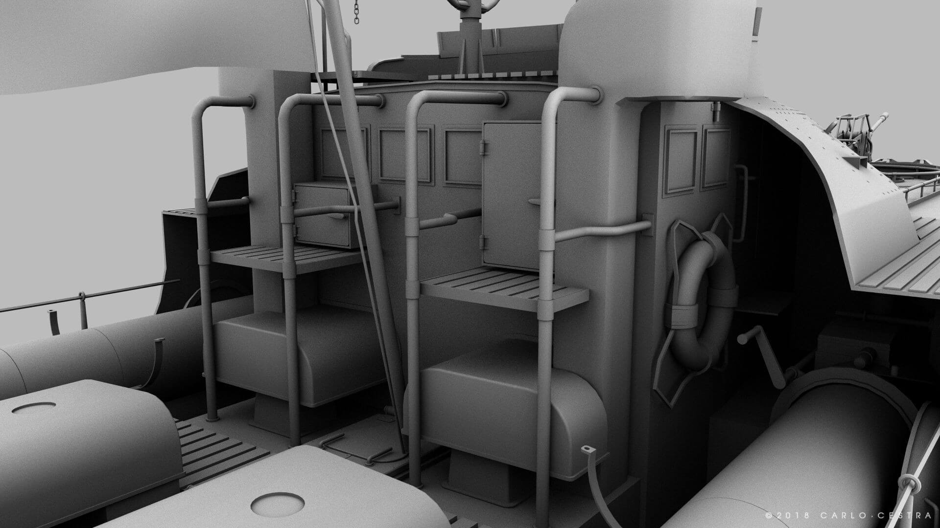 Schnellboot S38B 3D Model by Carlo Cestra