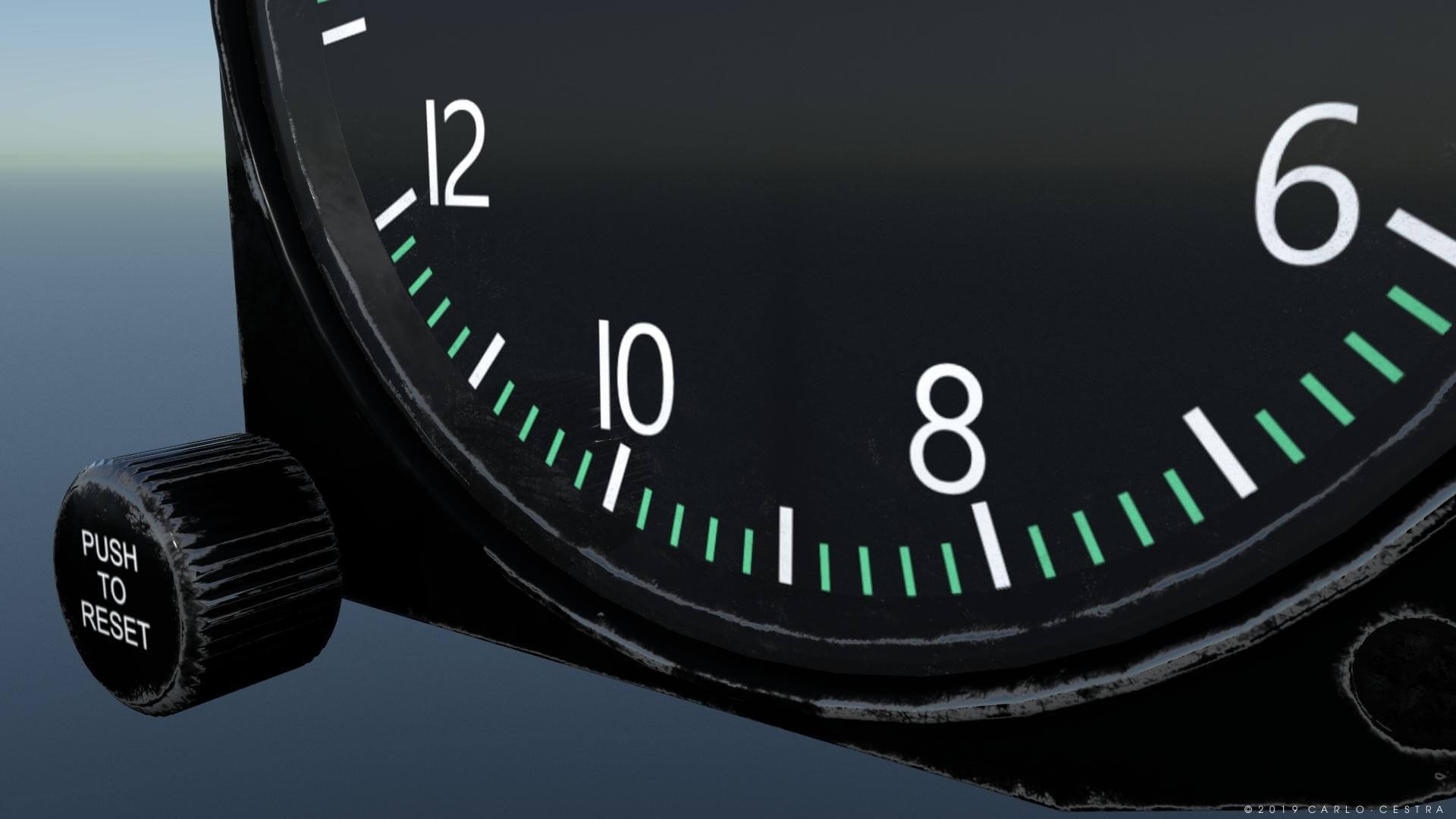 US Accelerometer Gauge - 3D Model by Carlo Cestra