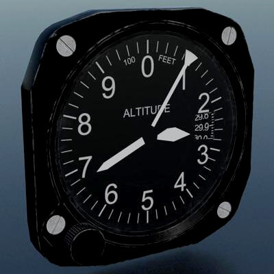 US Altimeter Gauge