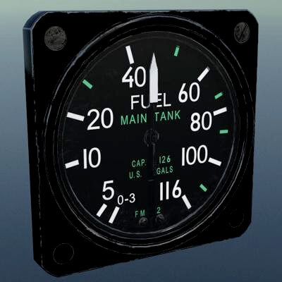 US Fuel Quantity Gauge
