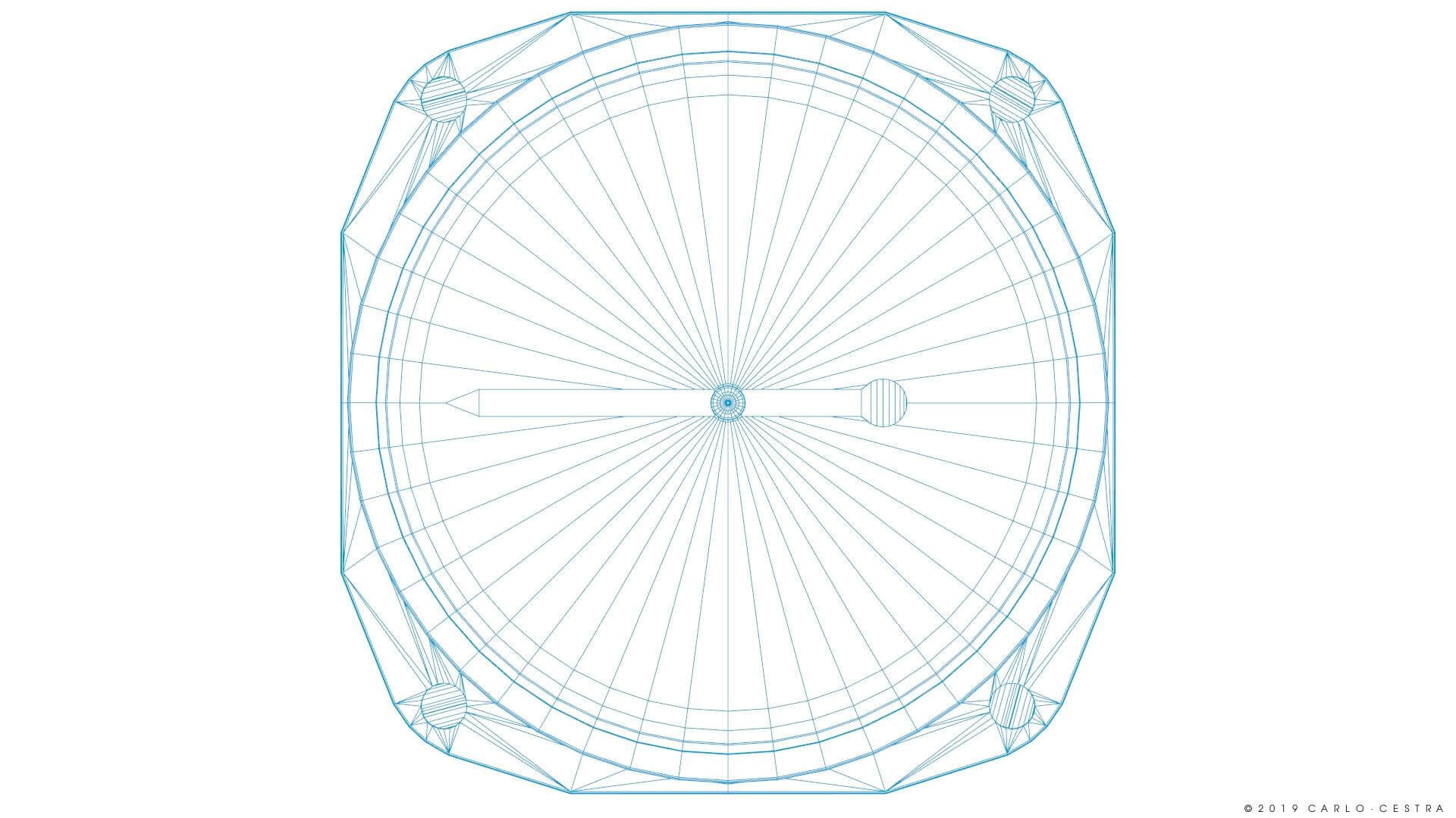 US Rate of Climb Indicator 3D Model by Carlo Cestra