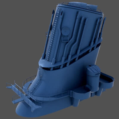 Yamato Funnel 1/100 Scale