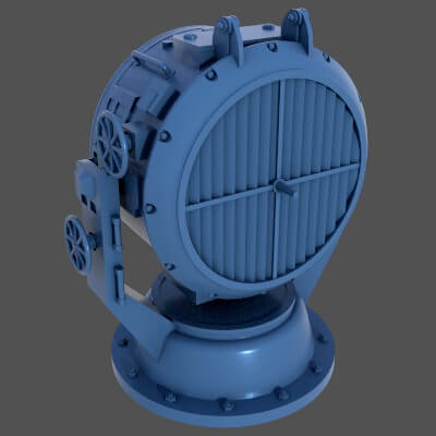 Yamato Search Light 150cm 1/100 Scale