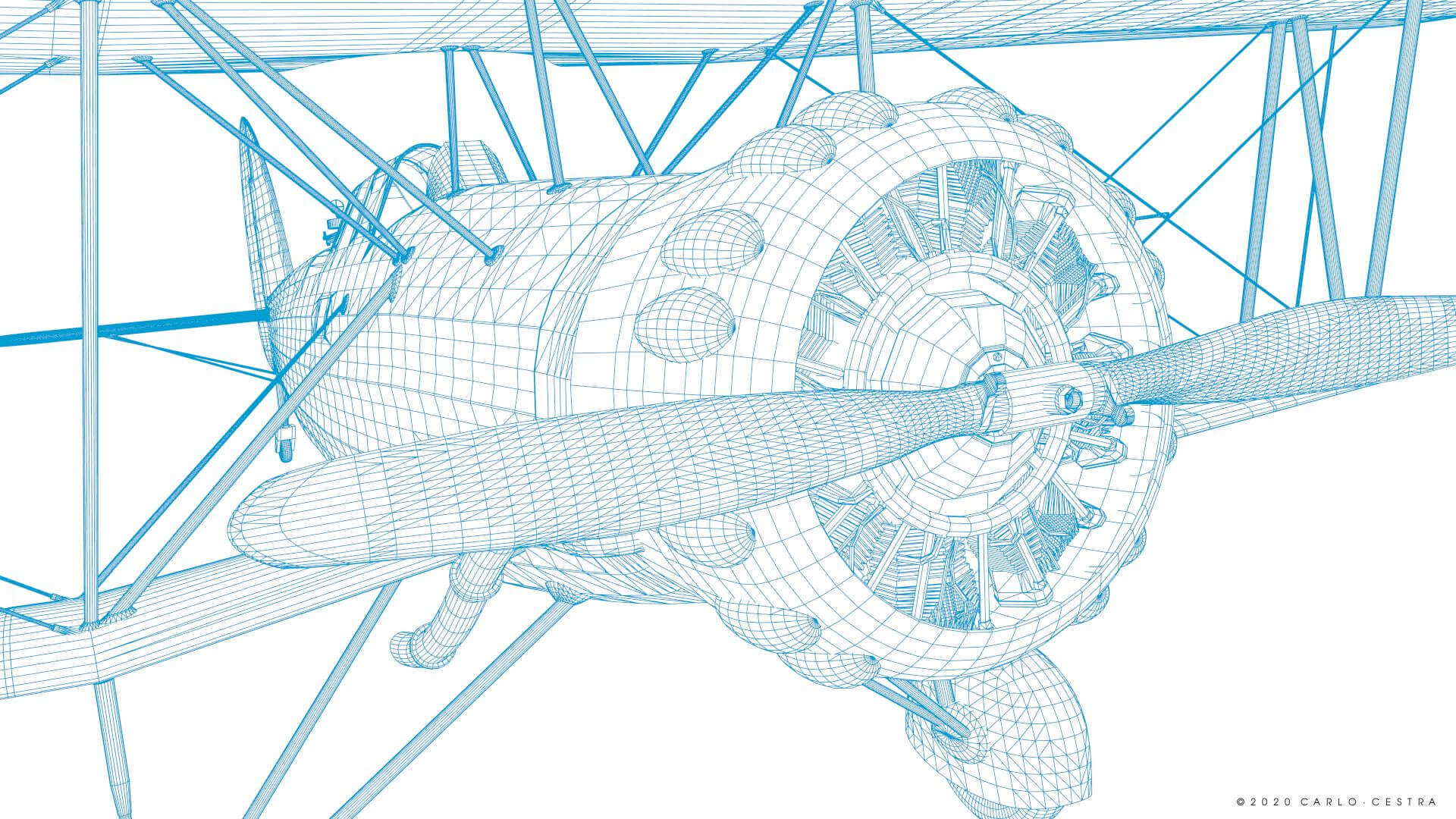Yokosuka B4Y Ha327 3D Model by Carlo Cestra