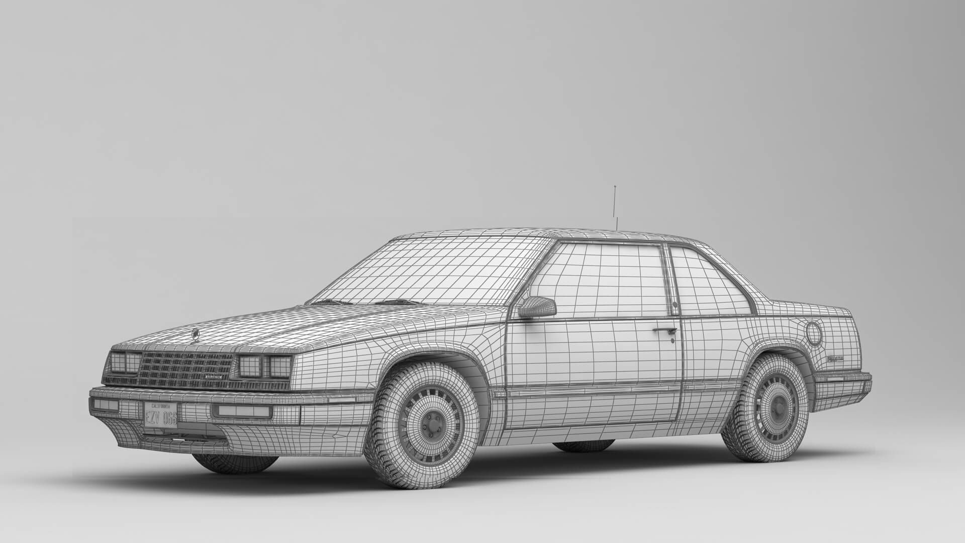 Buick LeSabre HT Coupé 1/87 - Modèle Collection En Résine Marron | Édition Limitée Neo Scale