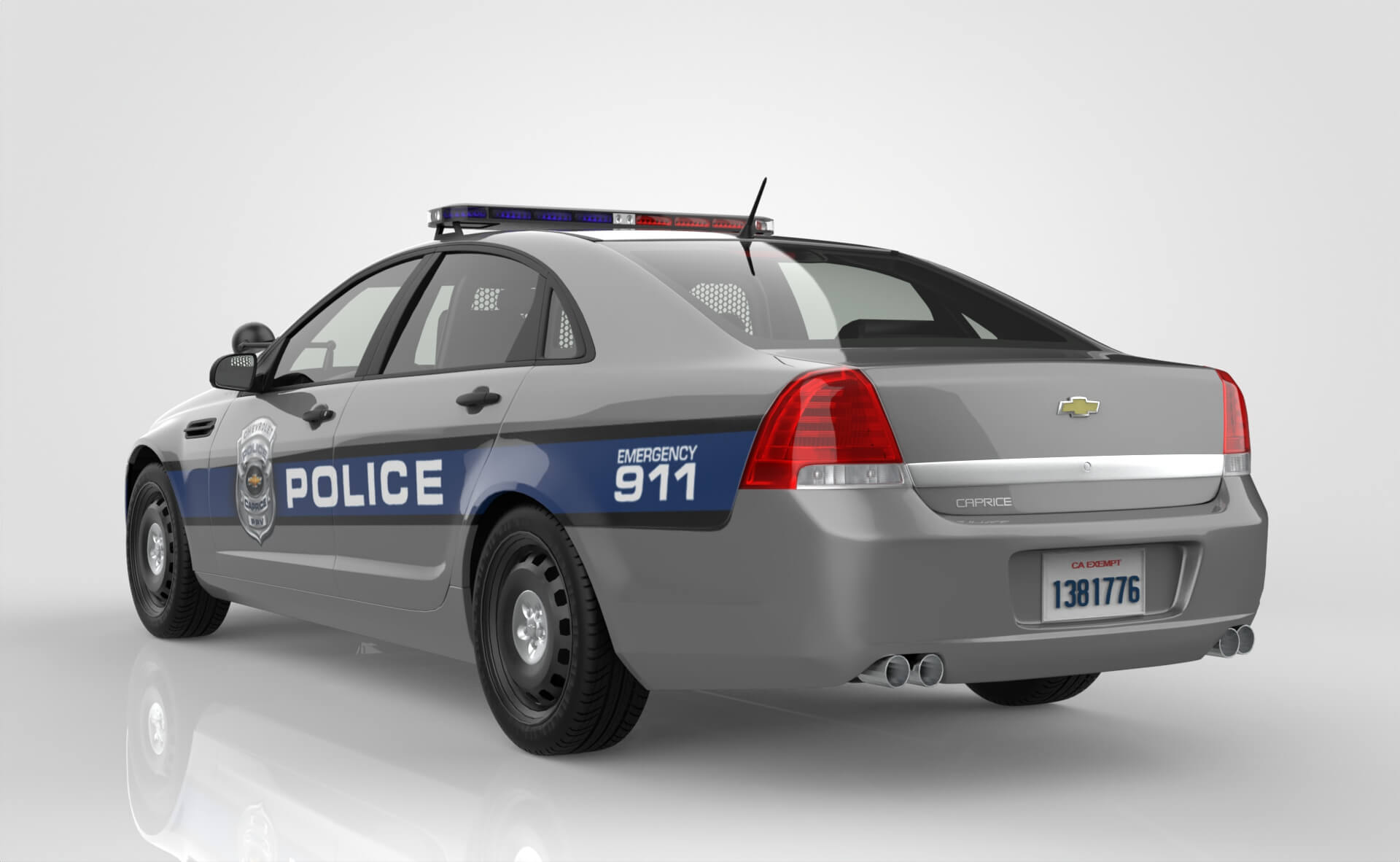 Chevrolet Caprice Ppv - 3D Model by Carmodels3D