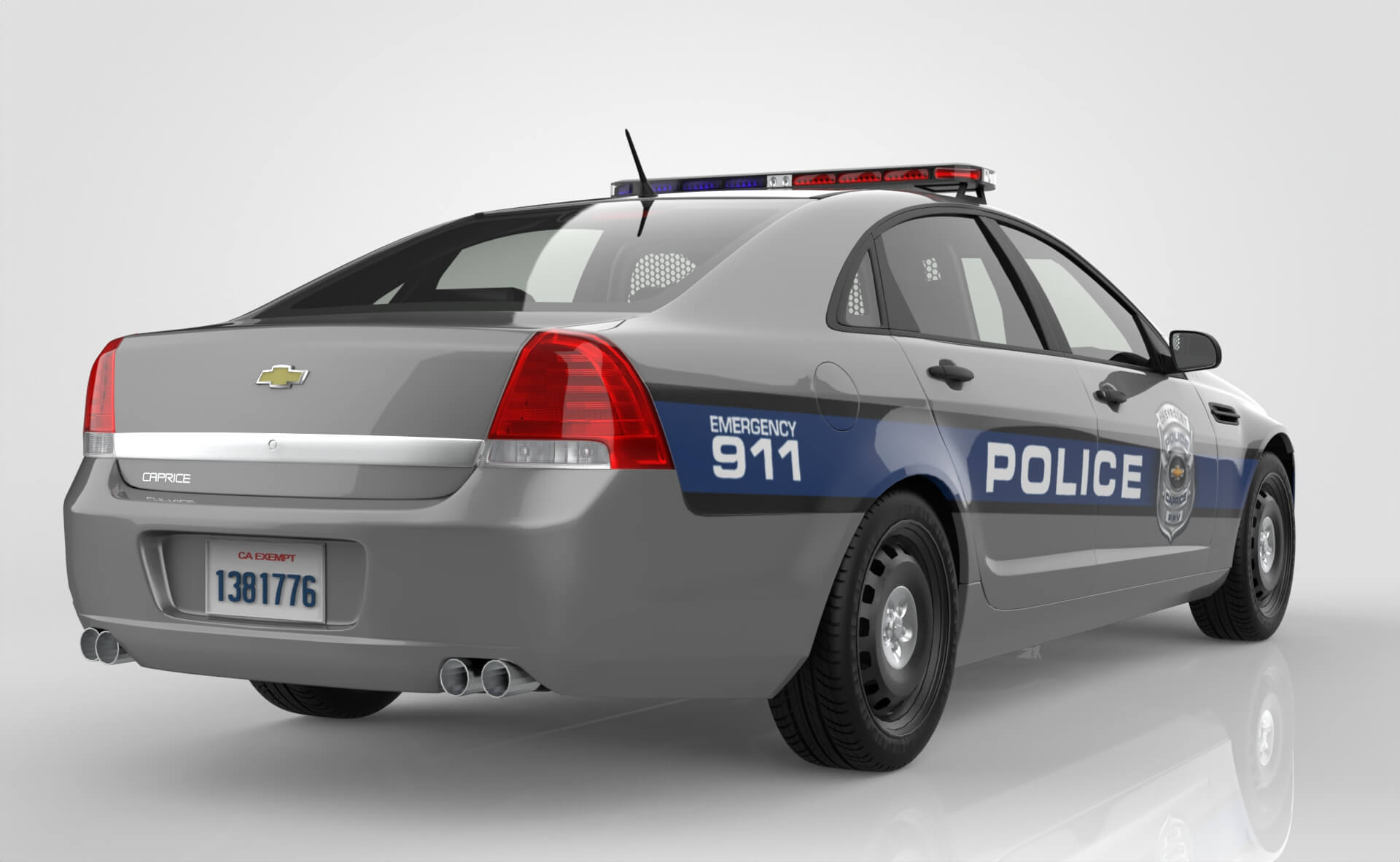 Chevrolet Caprice Ppv - 3D Model by Carmodels3D