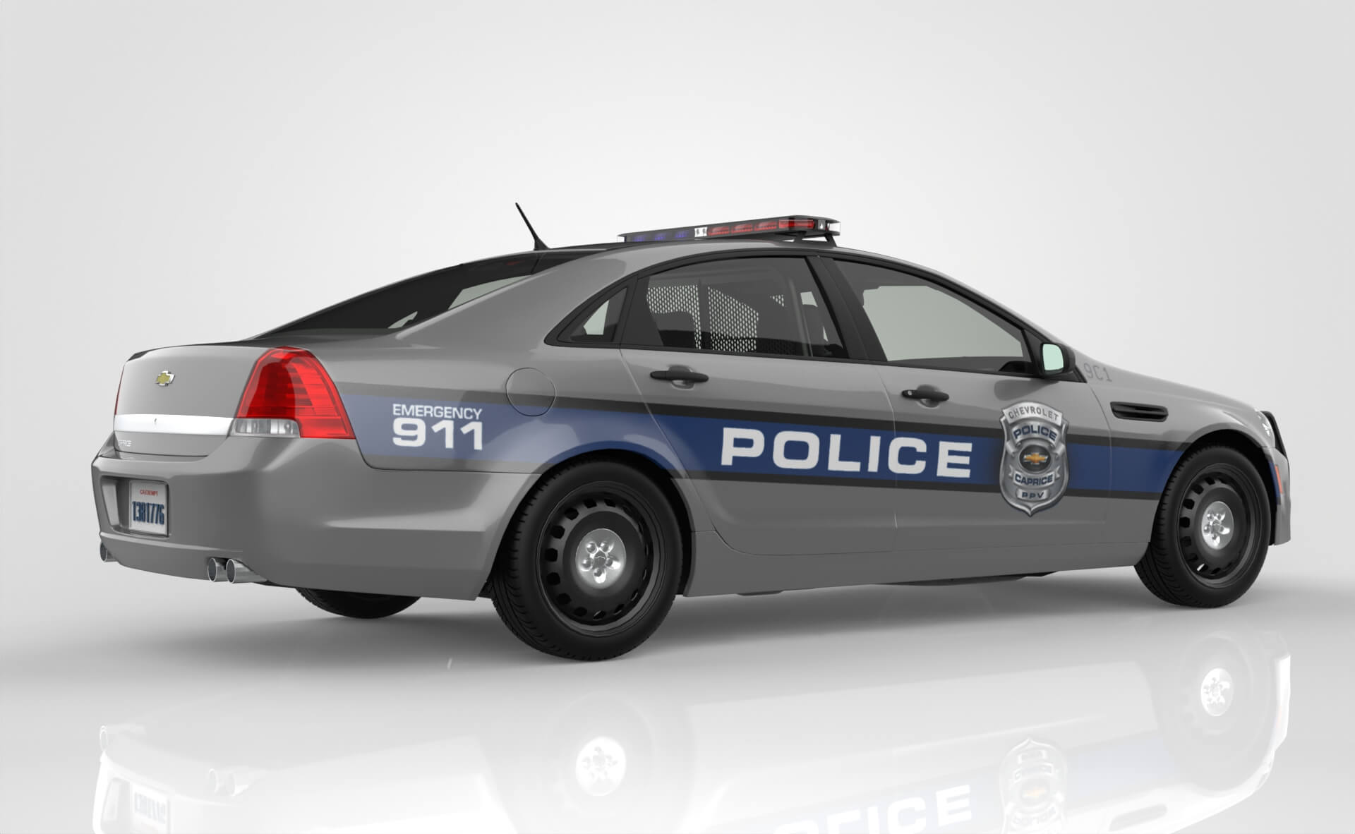 Chevrolet Caprice Ppv - 3D Model by Carmodels3D