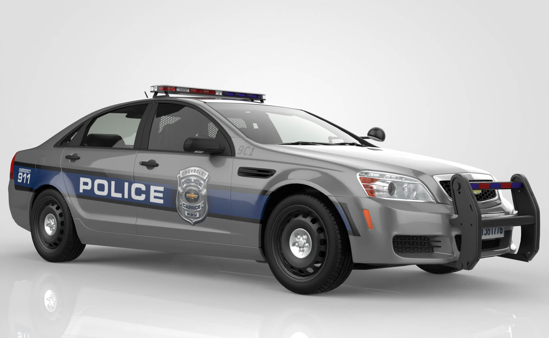 Chevrolet Caprice Ppv - 3D Model by Carmodels3D