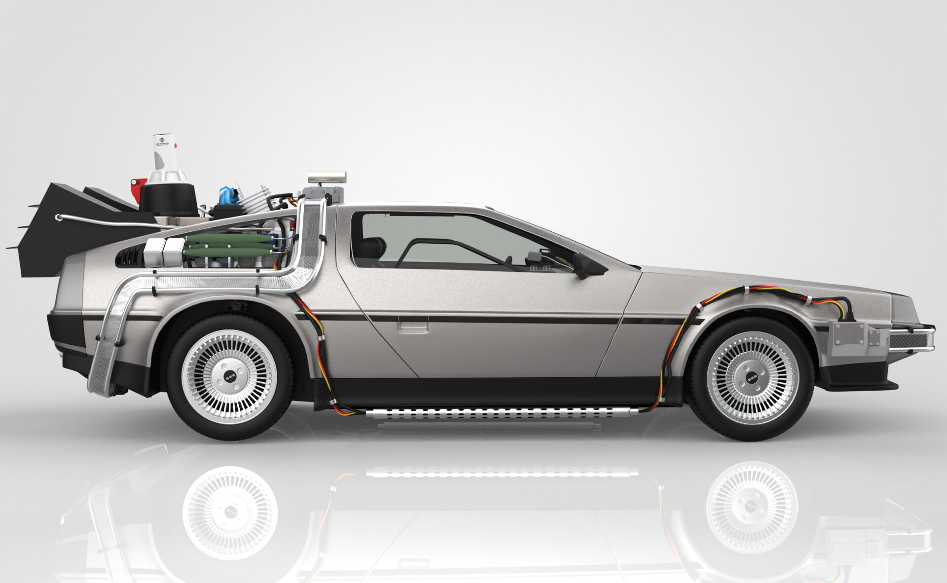 DeLorean Time Machine Episode 2 - 3D Model by Carmodels3D