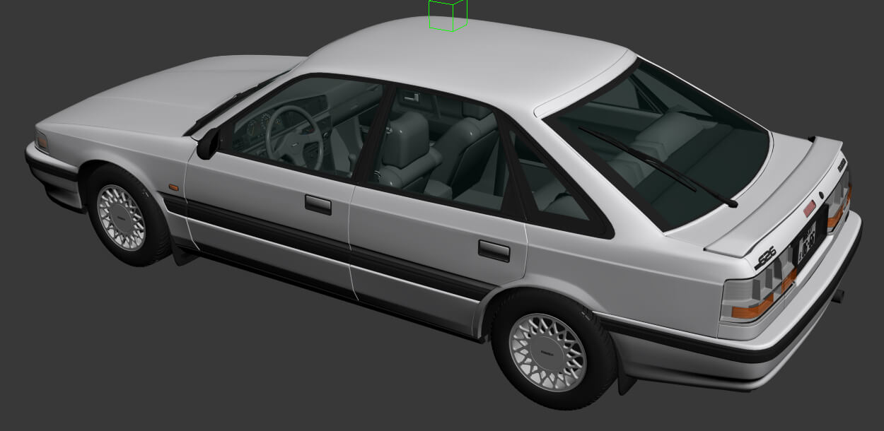 Mazda 626 HB 1990 - 3D Model by Carmodels3D