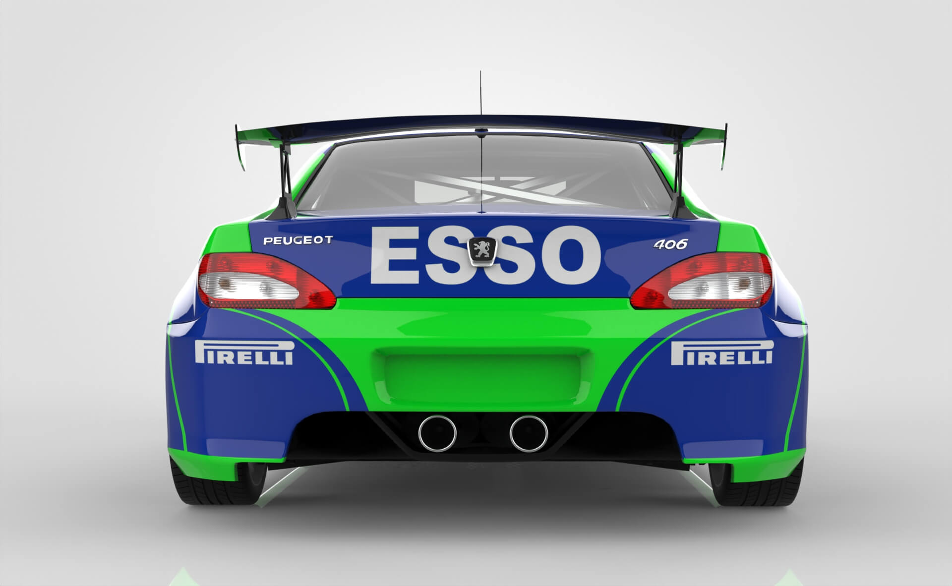 Spirit 0501110 PEUGEOT 406 Silhouette BLS FFSA Auch Für Carrera 132