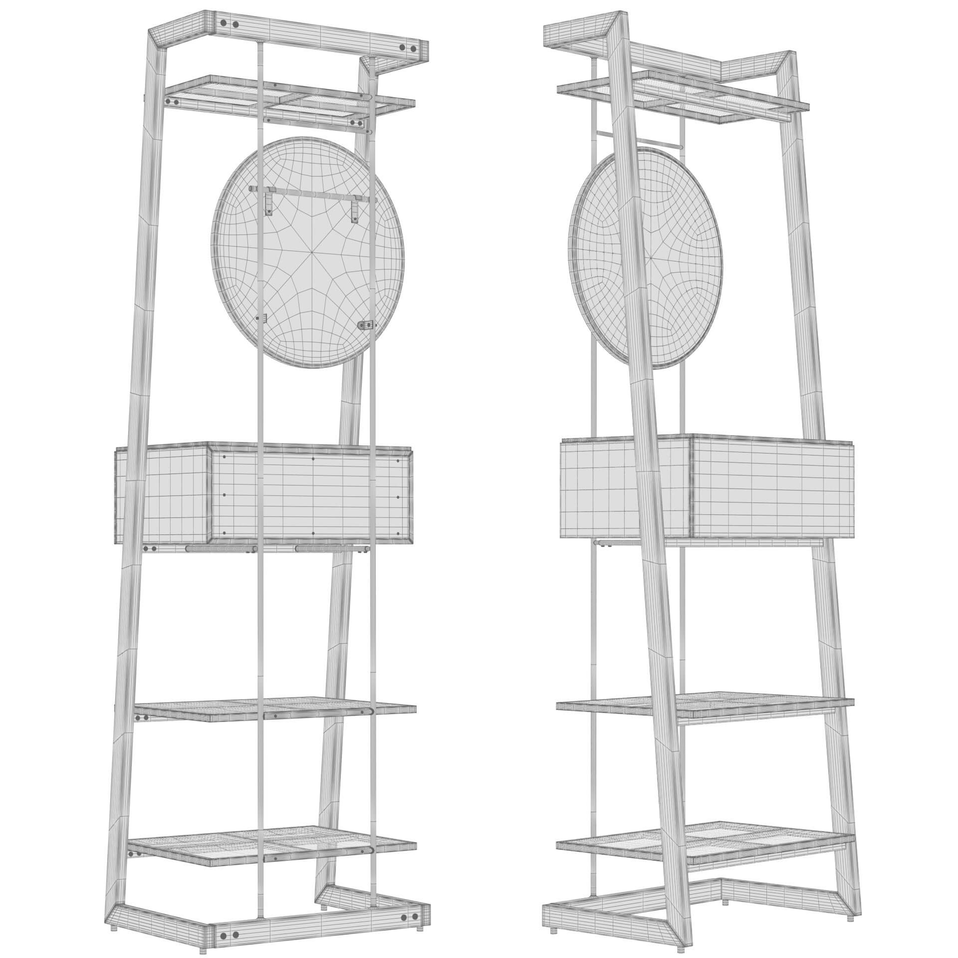 Culpo Hallway Storage by Sunpan 3D Model by Carpenter_m