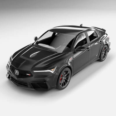 Acura Integra Type S 2025 - 3D Model by carr03