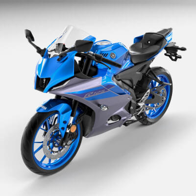 Yamaha YZF R125 2025 - 3D Model by carr03