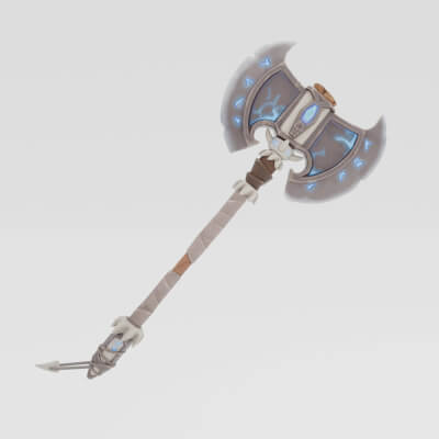 Battle Axe - Fortnite 3D Model by Catarifrangente