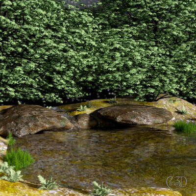 Elven Glade Render Environment for Daz Studio