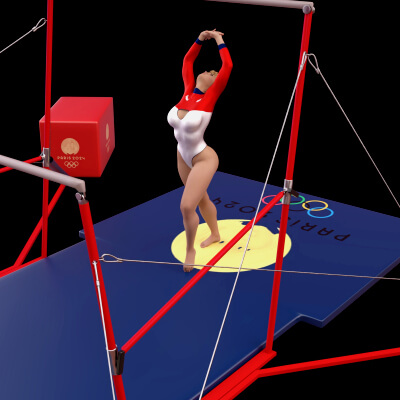 Gymnast Bundle for Genesis 8 Female