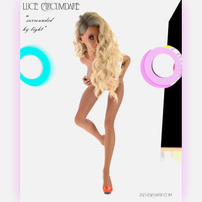 Luce Circumdare Surrounded by Light Box for DAZ Studio