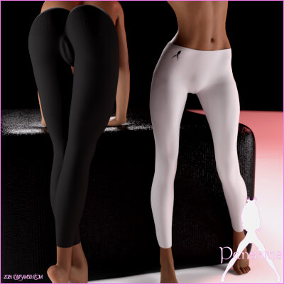 Panskins Tights With dForce for DAZ Studio Genesis 8 Female by Causam3D