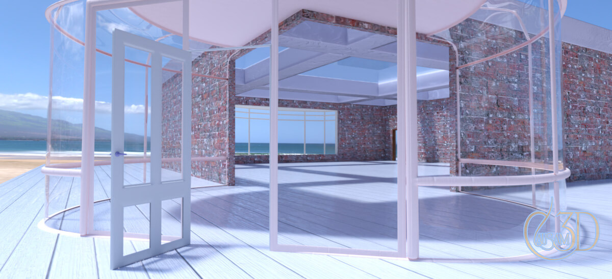 Soma Flat Module 1 - Render House for DAZ Studio by Causam3D